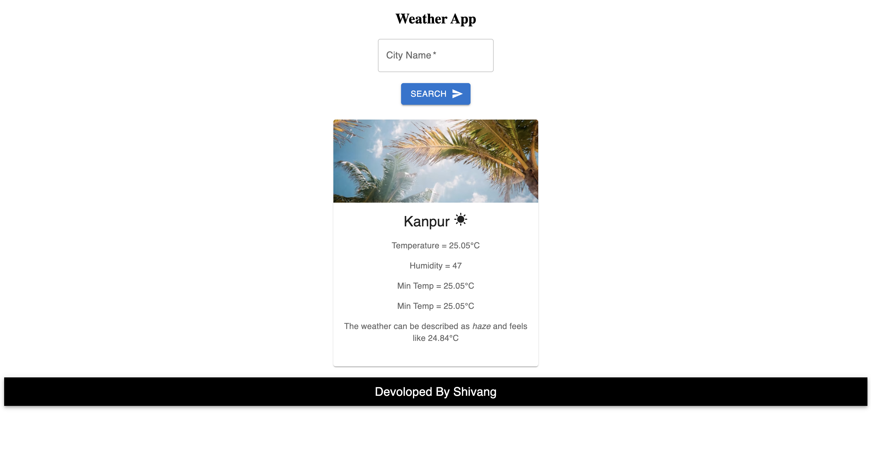Weather App